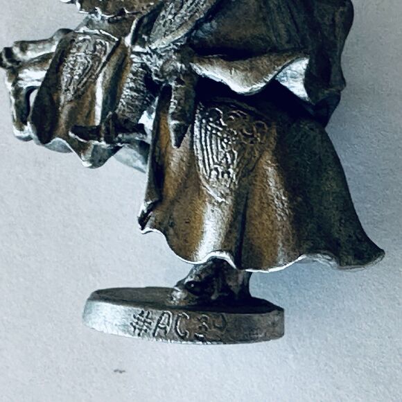 Perth Pewter Knight Mounted w/Lance, Sword #AC39 signed Ray Lamb 1985 Vintage - Picture 9 of 14